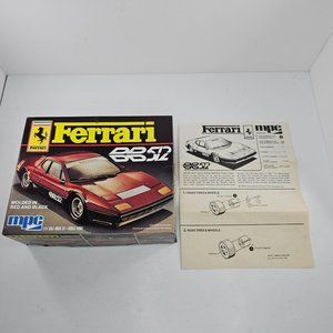 MPC Ferrari DD 512 Model Kit Box Instructions ONLY